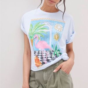 Back when Anthropologie flamingo tee